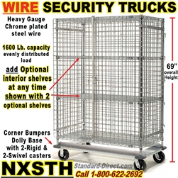 SEE THRU WIRE SECURITY TRUCKS NXSTH