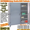 Extreme Duty Double Shift Storage Cabinets / SH016