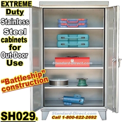 Extreme Duty Stainless Outdoor Cabinets / SH029