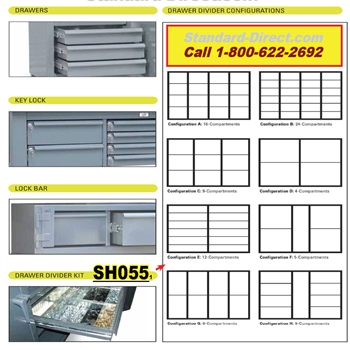 Drawer Dividers for Cabinet / SH055