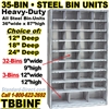 35 BIN STEEL SHELVING / TBBINF