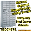 48 Drawer Industrial Parts Cabinets / TBDC4875