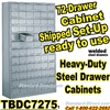 72 Drawer Industrial Parts Cabinets / TBDC7275