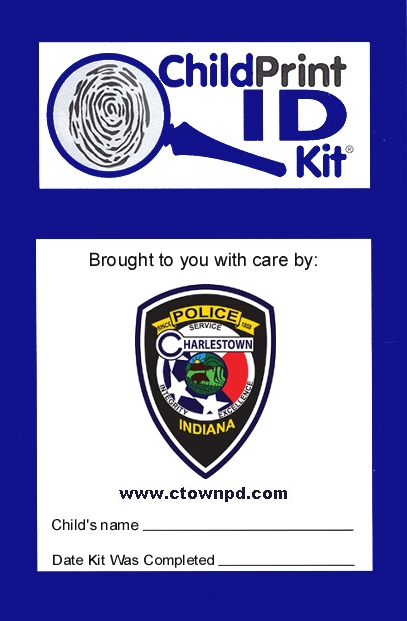 100 Custom ChildPrint ID Kits, Charlestown Police Department