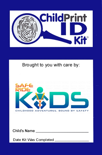 100 Custom ChildPrint ID Kits, Safe RIde Kids