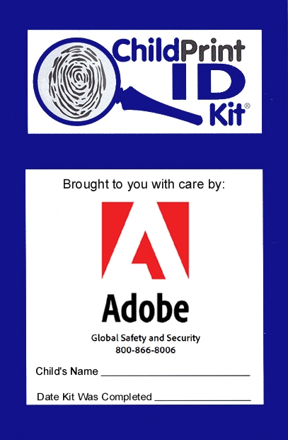 1000 Custom ChildPrint ID Kits, Adobe