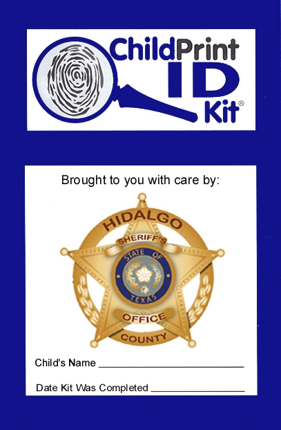 1000 Custom ChildPrint ID Kits, Hidalgo County Sheriff's Office