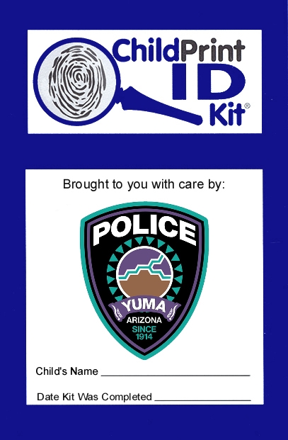 1000 Custom ChildPrint ID Kits, Yuma Police Department