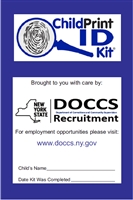 10,000 Custom ChildPrint ID Kits, New York Department of Corrections &  Community Supervision