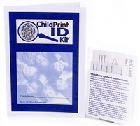 100 ChildPrint ID Kits and 100 ChildPrint ID Cards for Carlie