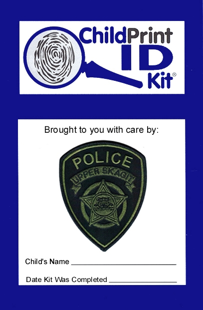 200 Custom ChildPrint ID Kits, Upper Skagit Police Department