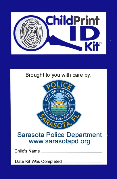 2000 Custom ChildPrint ID Kits, Sarasota Police Department