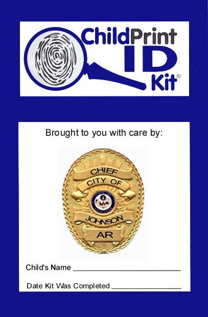 250 Custom ChildPrint ID Kits, Johnson Police Department