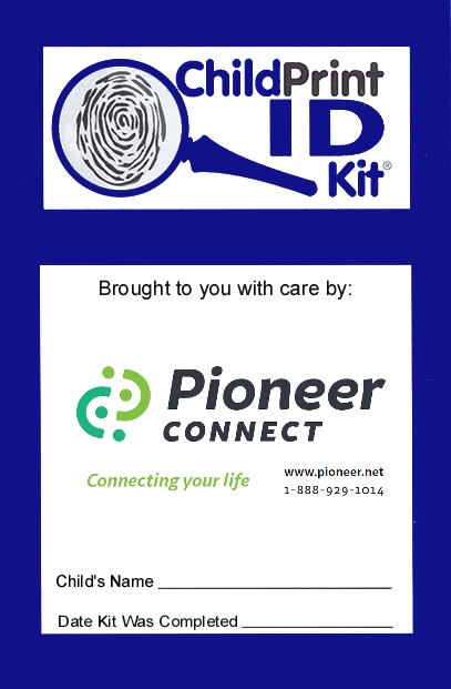 250 Custom ChildPrint ID Kits, Pioneer Connect