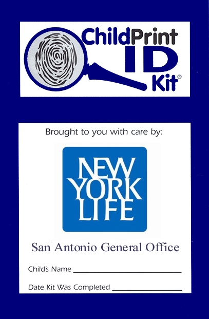 2500 Custom ChildPrint ID Kits, New York Life San Antonio