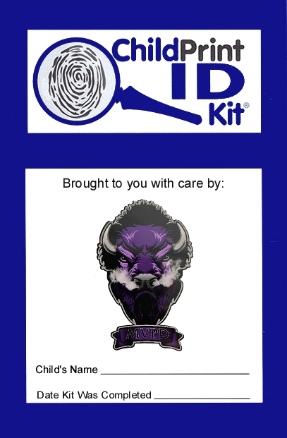 400 Custom ChildPrint ID Kits, Mountain View Police Department