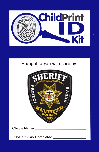 500 Custom ChildPrint ID Kits, Christian County Sheriff