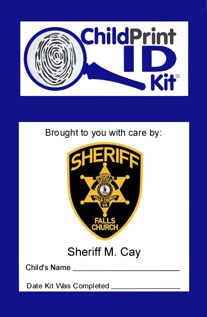 500 Custom ChildPrint ID KIts, Falls Church Sheriff's Office