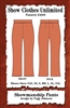 showmanship pants, western pants, show pants, sewing pattern, sew your own show clothes, Show Clothes Unlimited, Pegg Johnson, Show Clothes Unlimited patterns, Show Clothes Unlimited Equestrian Wear Patterns
