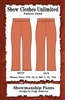 showmanship pant pattern, showmanship pant, pant pattern, rail shirt, rail shirt pattern, sewing pattern, sew your own show clothes, Show Clothes Unlimited, Pegg Johnson, Show Clothes Unlimited patterns, Show Clothes Unlimited Equestrian Wear Patterns