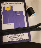 DIY horsemanship vest kit