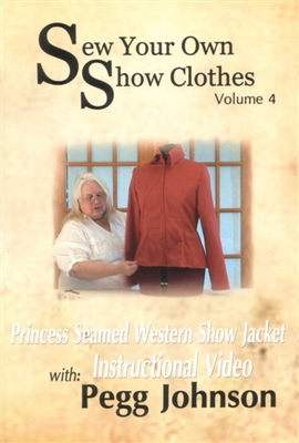 DVD Princess Seamed Western Show Jacket