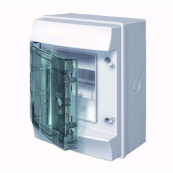 Consumer units Mistral65 transparent door 4M