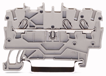 3-conductor through terminal block