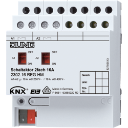 JUNG Switch actuator, 2-gang