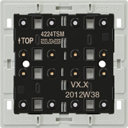 Push-button module 24 V AC/DC