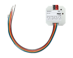 MDT Universal Interface 4-fold, Flush mounted, to connect potential free contacts, with LED output