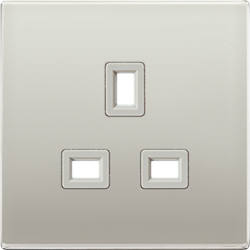 Centre plate for socket insert