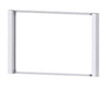 Rectangular plastic frame Flank Ice White