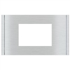 Rectangular metal frame Flank Aluminium