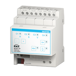 4-fold RGBW LED dimmer - Load current for each channel 4 A