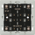 Flat radio-controlled wall-mounted transmitter