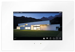 Iddero HC3-KNX 7" TOUCH PANEL,GLASS WHITE