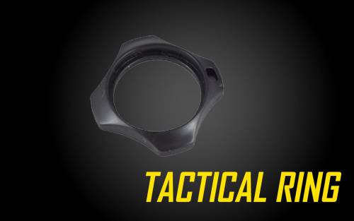 Tactical Ring (Cigarette Holder, Combat Ring) for Nitecore flashlights