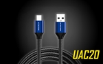 NITECORE UAC20 3.3ft USB Type C 3A Fast Charging Cable