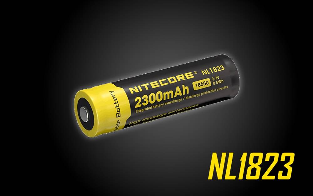 Nitecore NL1823 (NL183) 2300mAh Rechargeable 18650 Battery