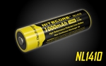 Nitecore NL1410 Rechargeable 14500 Battery