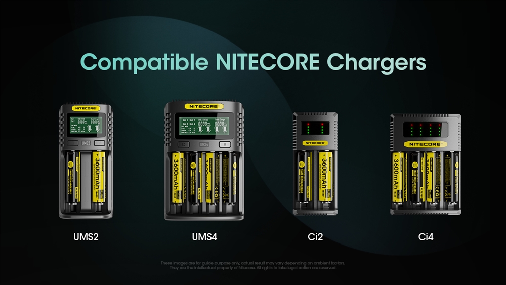 Nitecore NL1836HP 3600mAh Rechargeable 18650 Battery