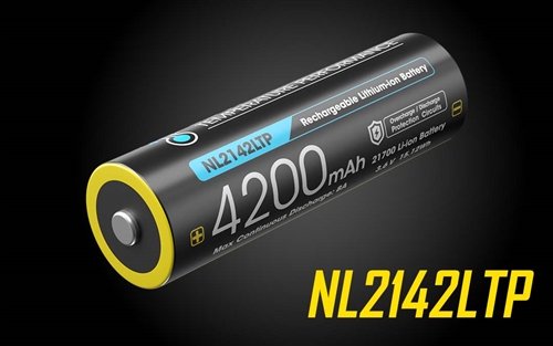 NITECORE NL2142LTP Cold Weather 21700 Battery