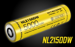 NITECORE NL2150DW 5000mAh Rechargeable Li-ion Battery