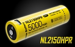 NITECORE NL2150HPR 21700 5000mAh USB-C Rechargeable Li-ion Battery