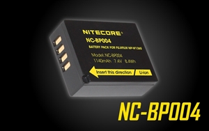 Nitecore NC-BP004 Battery Compatible Fujifilm NP-W126S