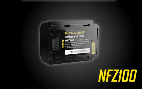 NITECORE NFZ100 Smart Camera Battery for Sony