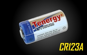 LumenTac 1300mAH CR123A Lithium Battery