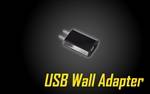 USB Wall Adapter for USB Compatible Devices