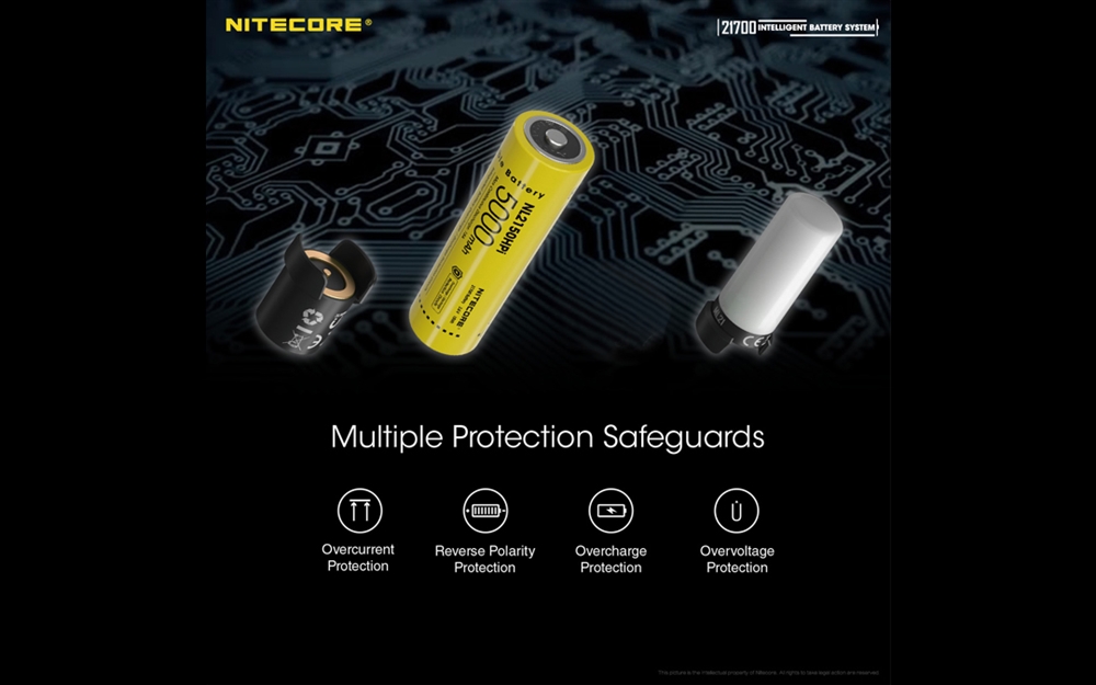 NITECORE Intelligent 21700 Battery System - MPB21 Kit